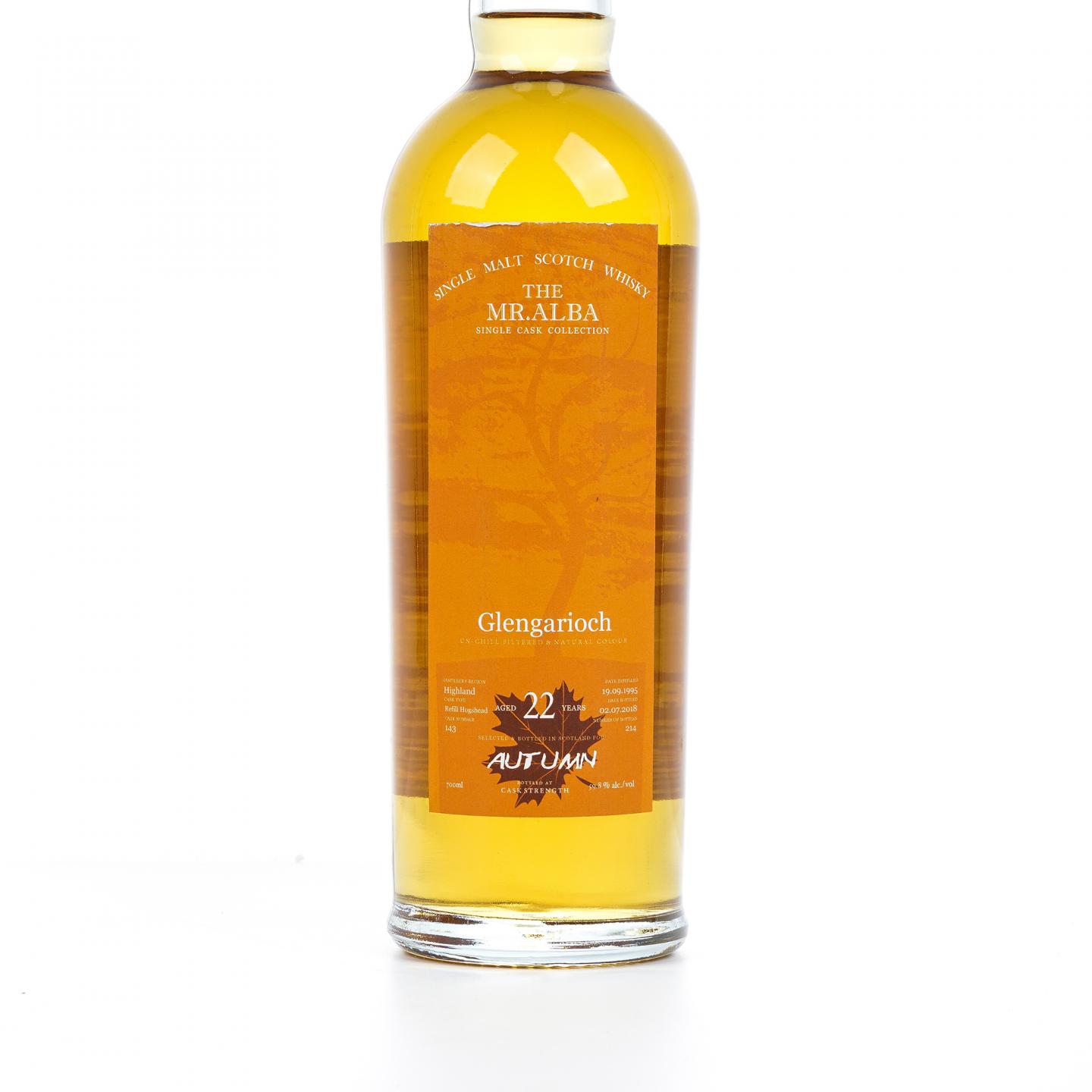 Glen Garioch 格兰盖瑞 22年 1995-2018 The Mr. ALBA 非原盒