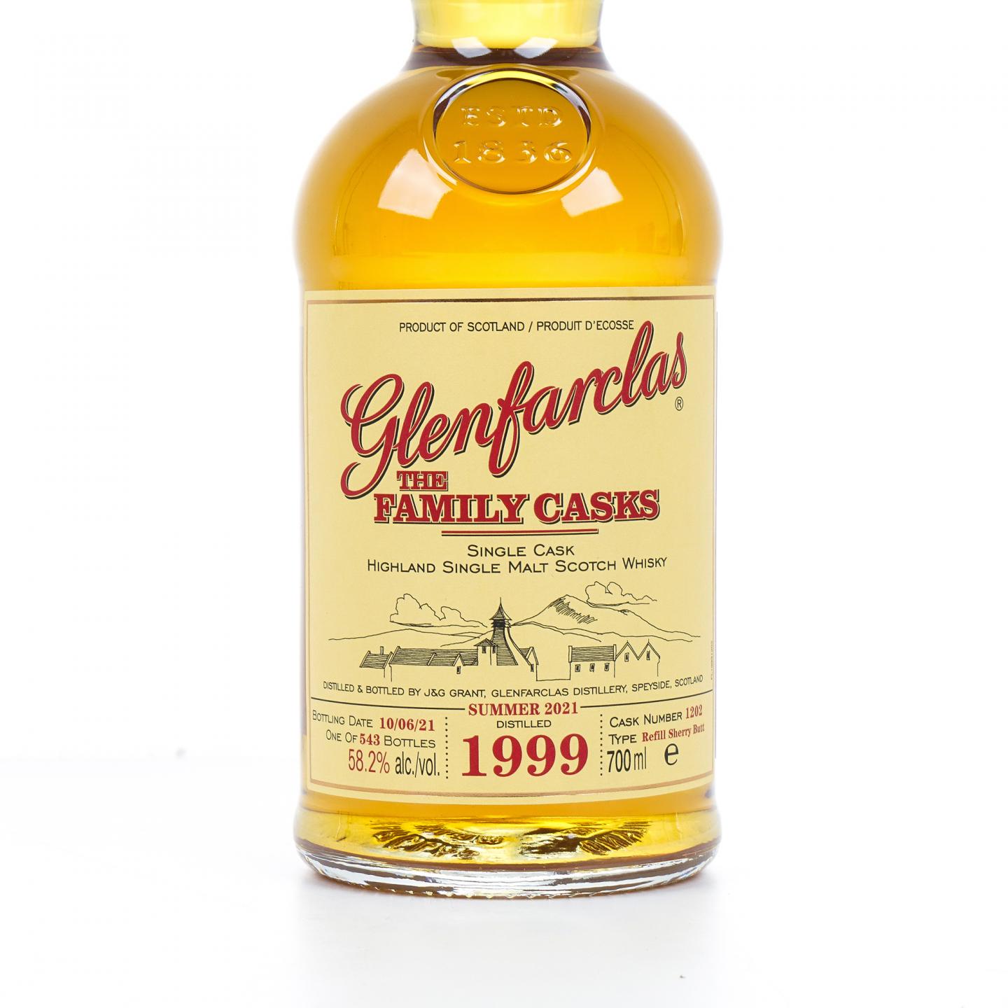 Glenfarclas 格兰花格 1999-2021 家族桶 雪莉桶#1202