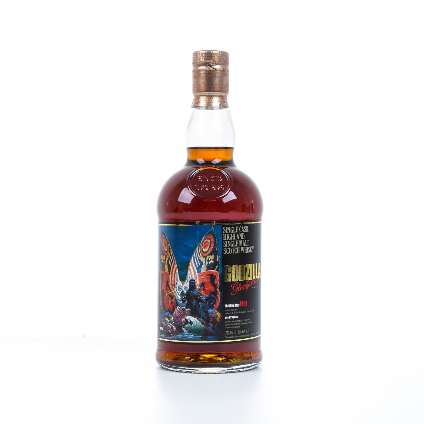 Glenfarclas 格兰花格 29年 1992-2021 哥斯拉 雪莉单桶#2910