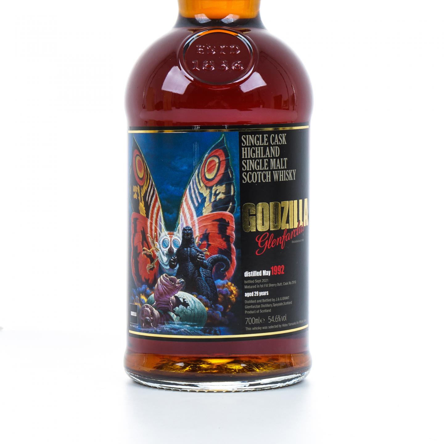 Glenfarclas 格兰花格 29年 1992-2021 哥斯拉 雪莉单桶#2910