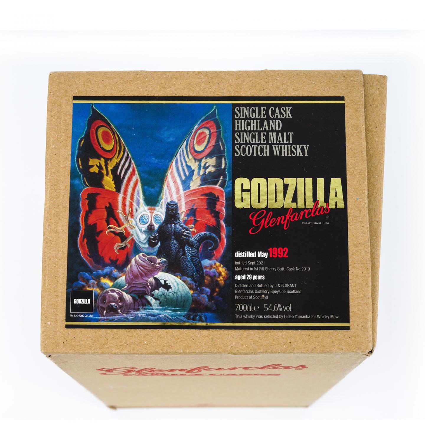 Glenfarclas 格兰花格 29年 1992-2021 哥斯拉 雪莉单桶#2910