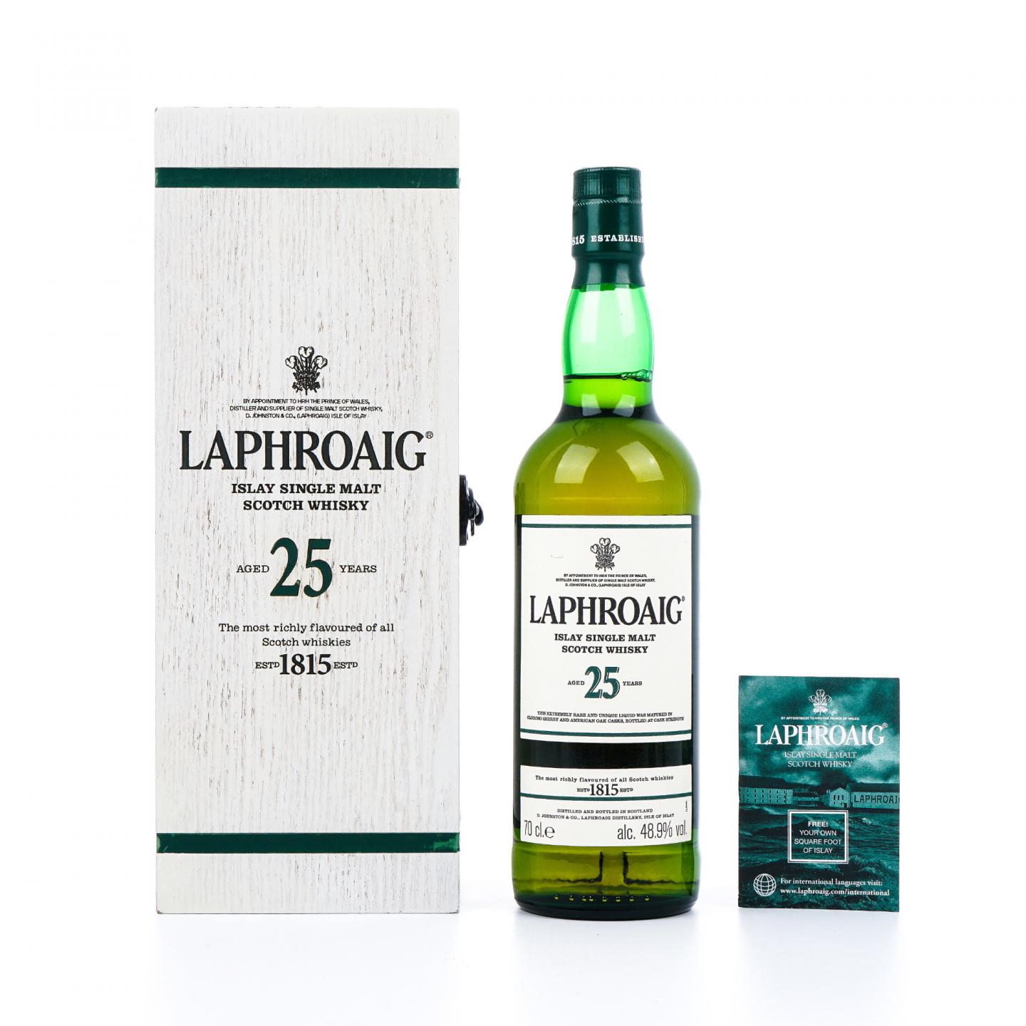 Laphroaig 拉弗格 25年 2017 桶强 48.9%