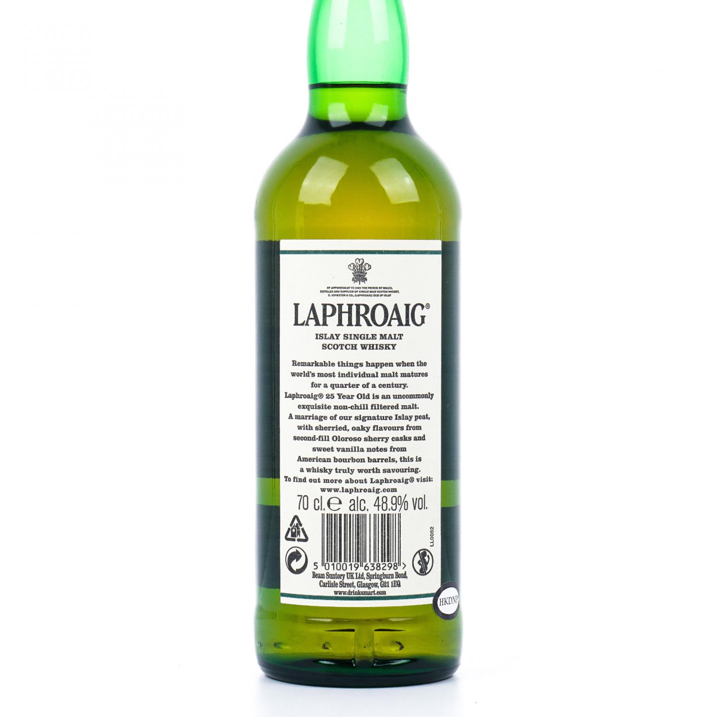 Laphroaig 拉弗格 25年 2017 桶强 48.9%
