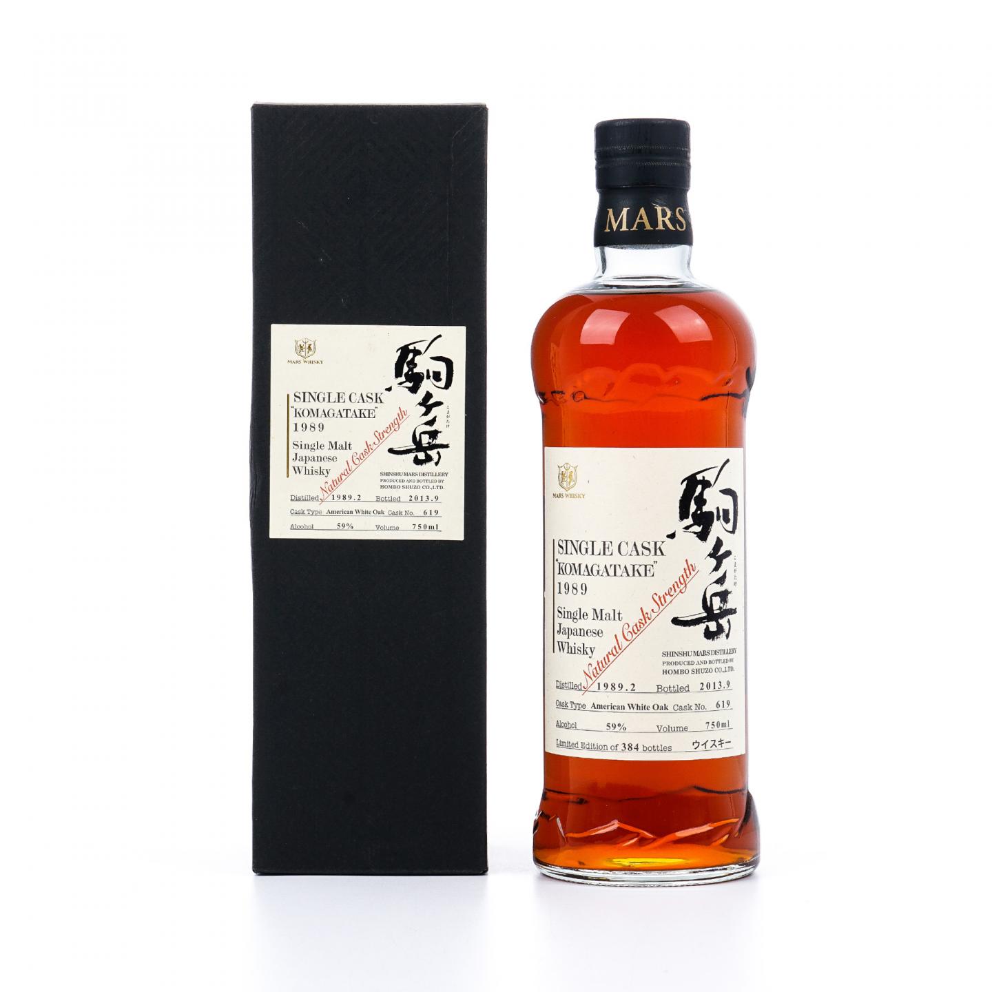 信州驹之岳 单桶 1989-2013 单桶#619 750ml