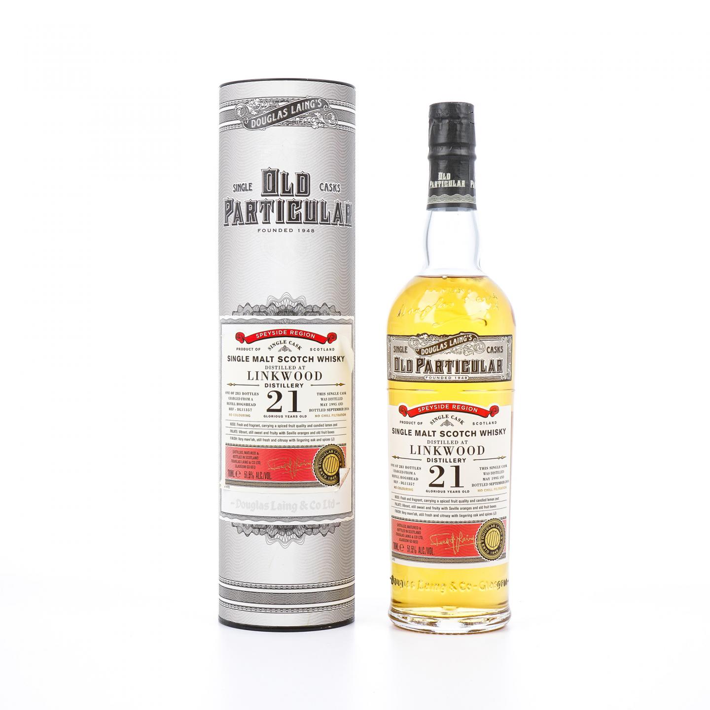 Linkwood 林可伍德 21年 1995-2016 DL