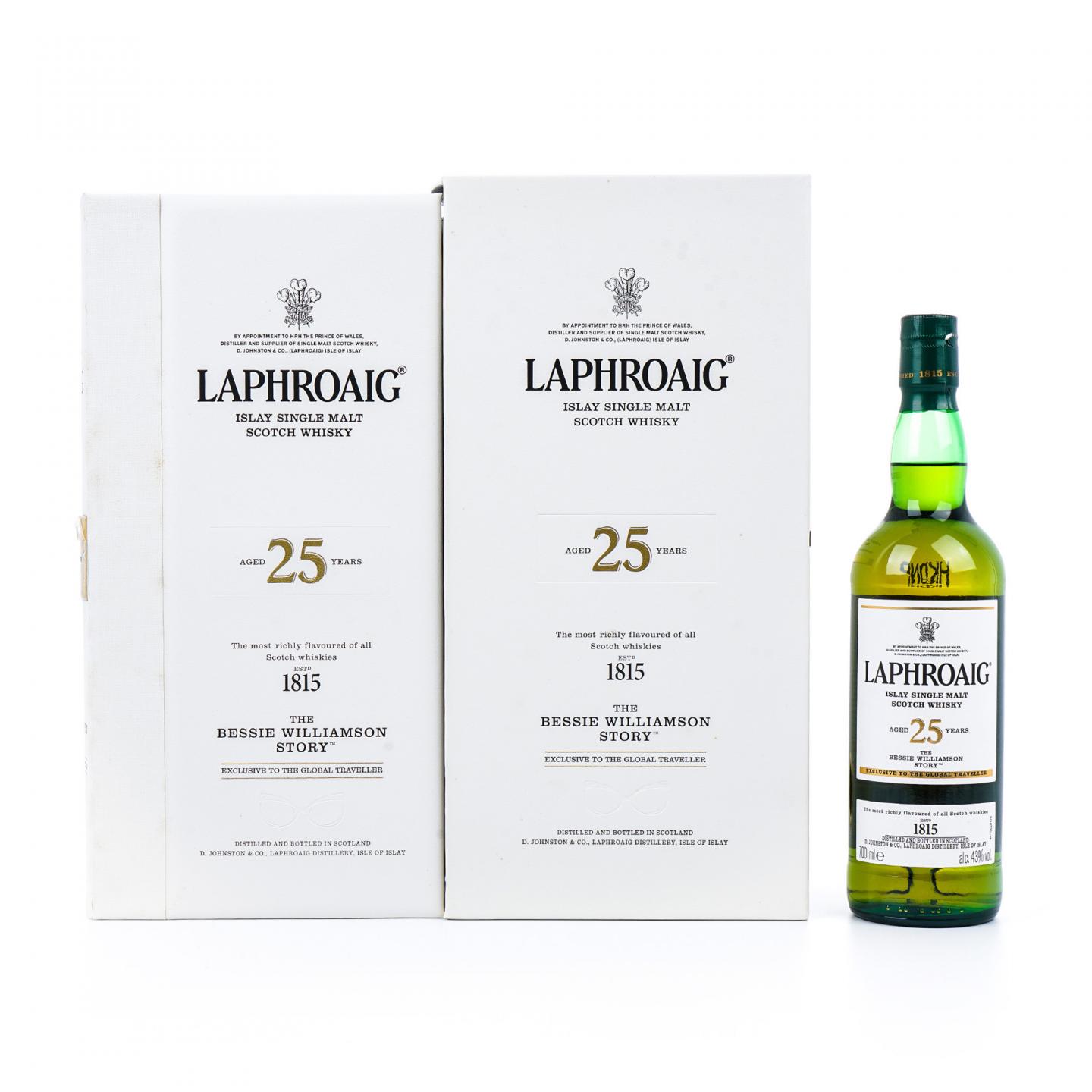 Laphroaig 拉弗格 25年 2022 The Bessie Williamson Story 礼盒