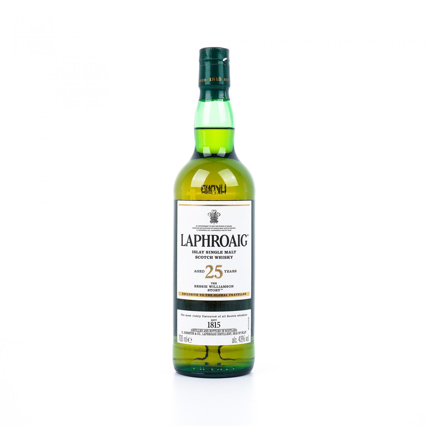 Laphroaig 拉弗格 25年 2022 The Bessie Williamson Story 礼盒