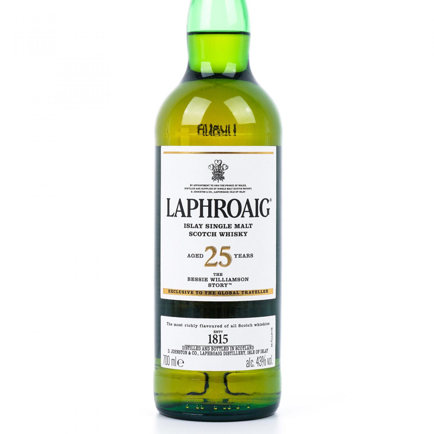 Laphroaig 拉弗格 25年 2022 The Bessie Williamson Story 礼盒