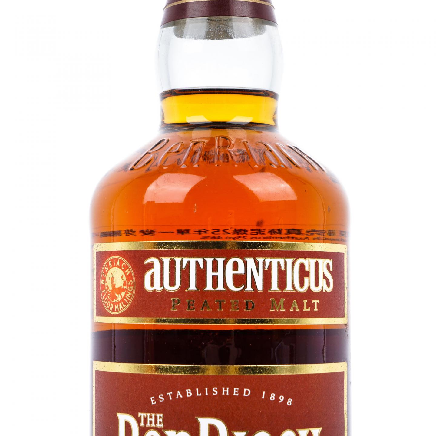 BenRiach 本利亚克 25年 Authenticus泥煤风味