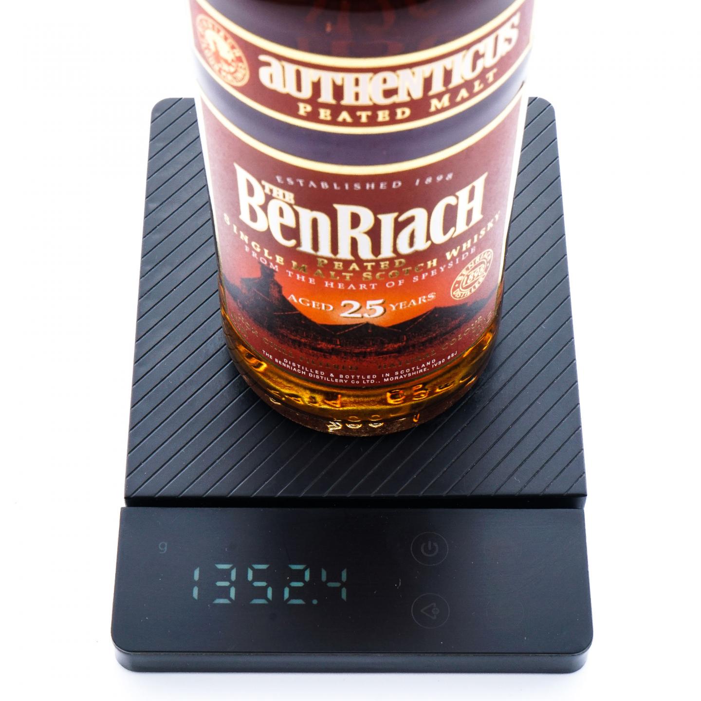 BenRiach 本利亚克 25年 Authenticus泥煤风味