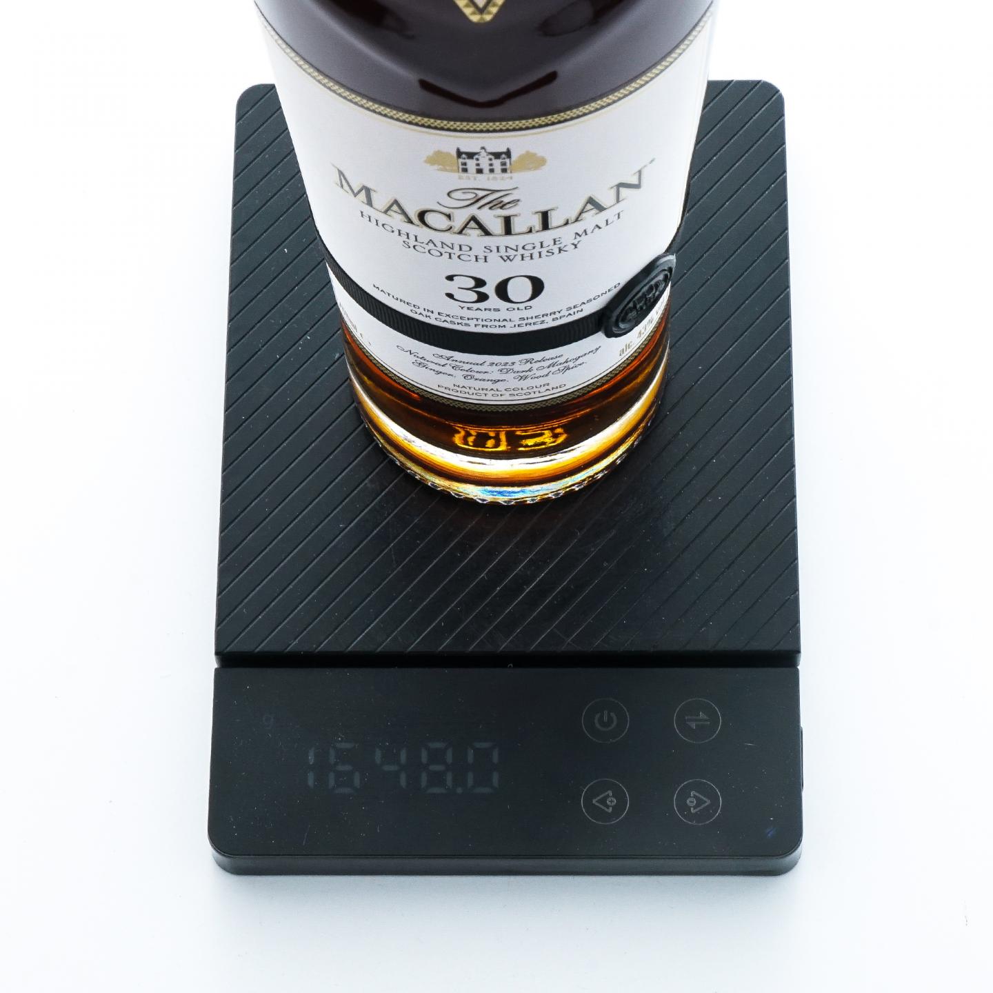 【附X光图】Macallan 麦卡伦 30年 2023 雪莉桶 黑腰带 木盒