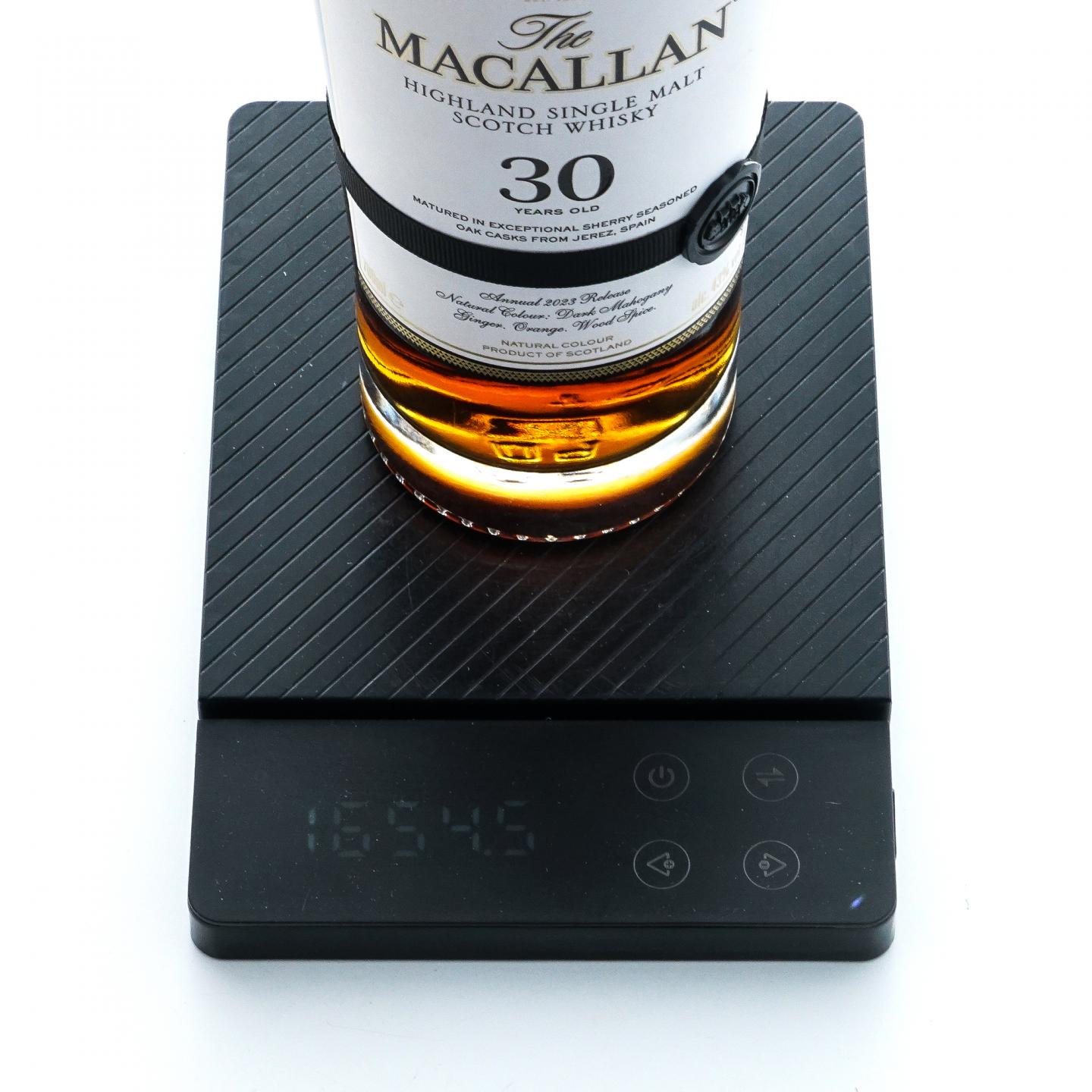 【附X光图】Macallan 麦卡伦 30年 2023 雪莉桶 黑腰带 木盒 700ml