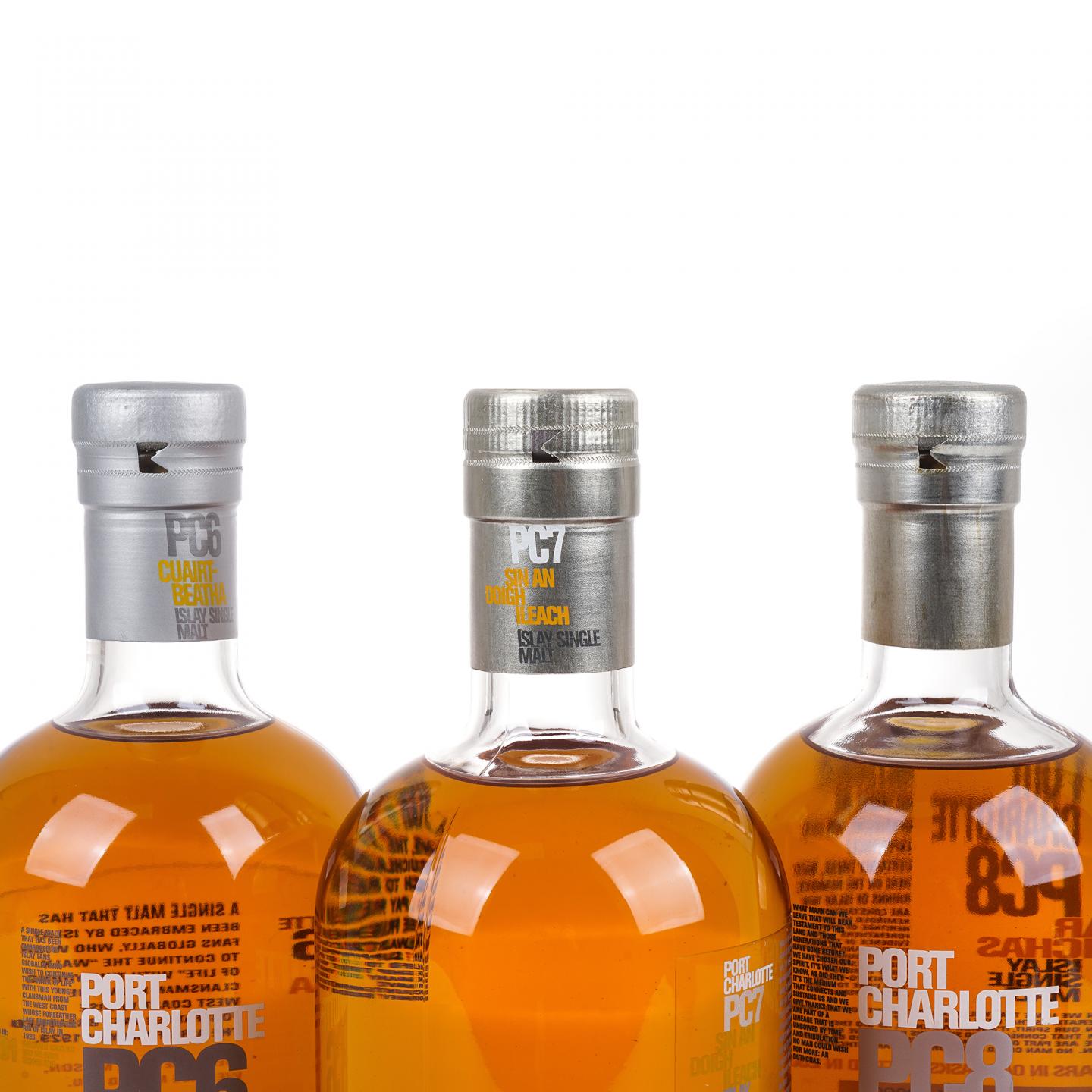 Bruichladdich 布赫拉迪 波夏 PC6/7/8 3瓶组