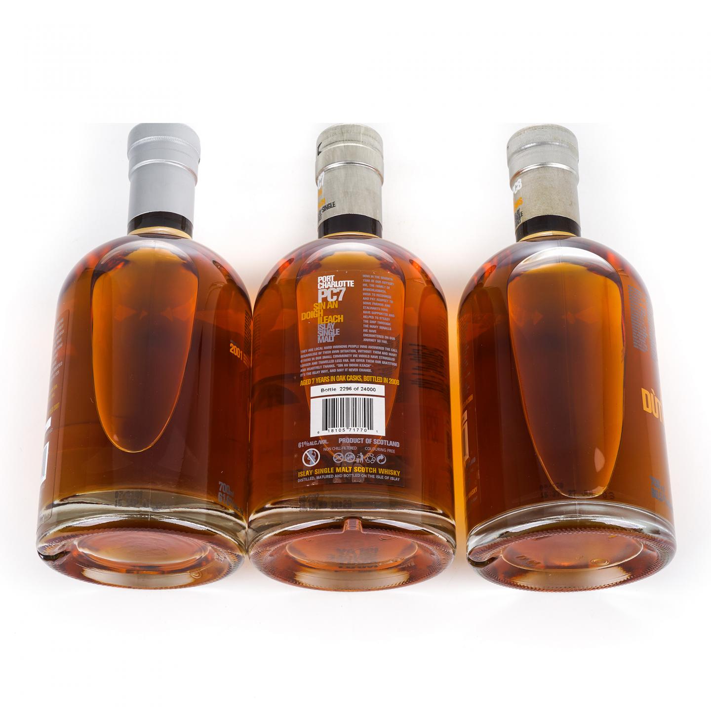 Bruichladdich 布赫拉迪 波夏 PC6/7/8 3瓶组