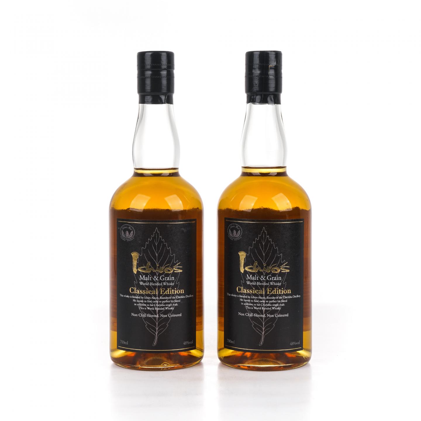 秩父 黑叶 Ichiro’s Malt & Grain Classical Edition 2支组