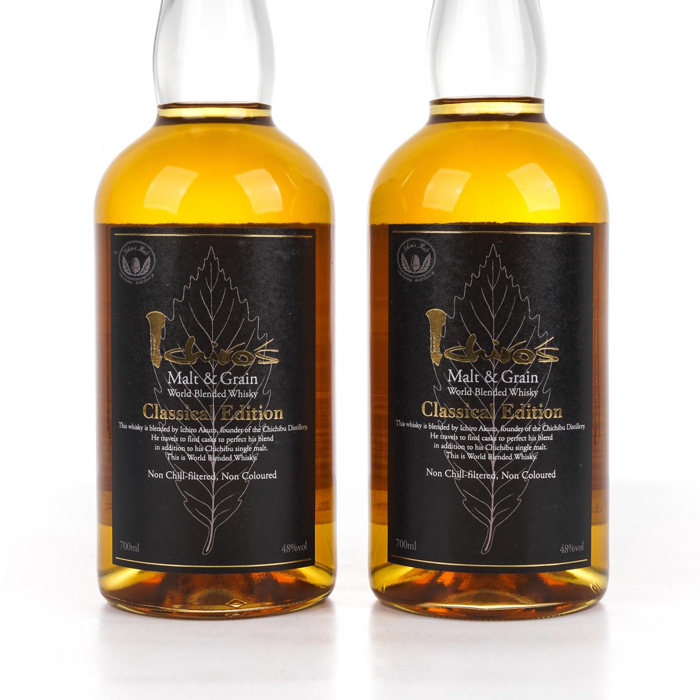秩父 黑叶 Ichiro’s Malt & Grain Classical Edition 2支组