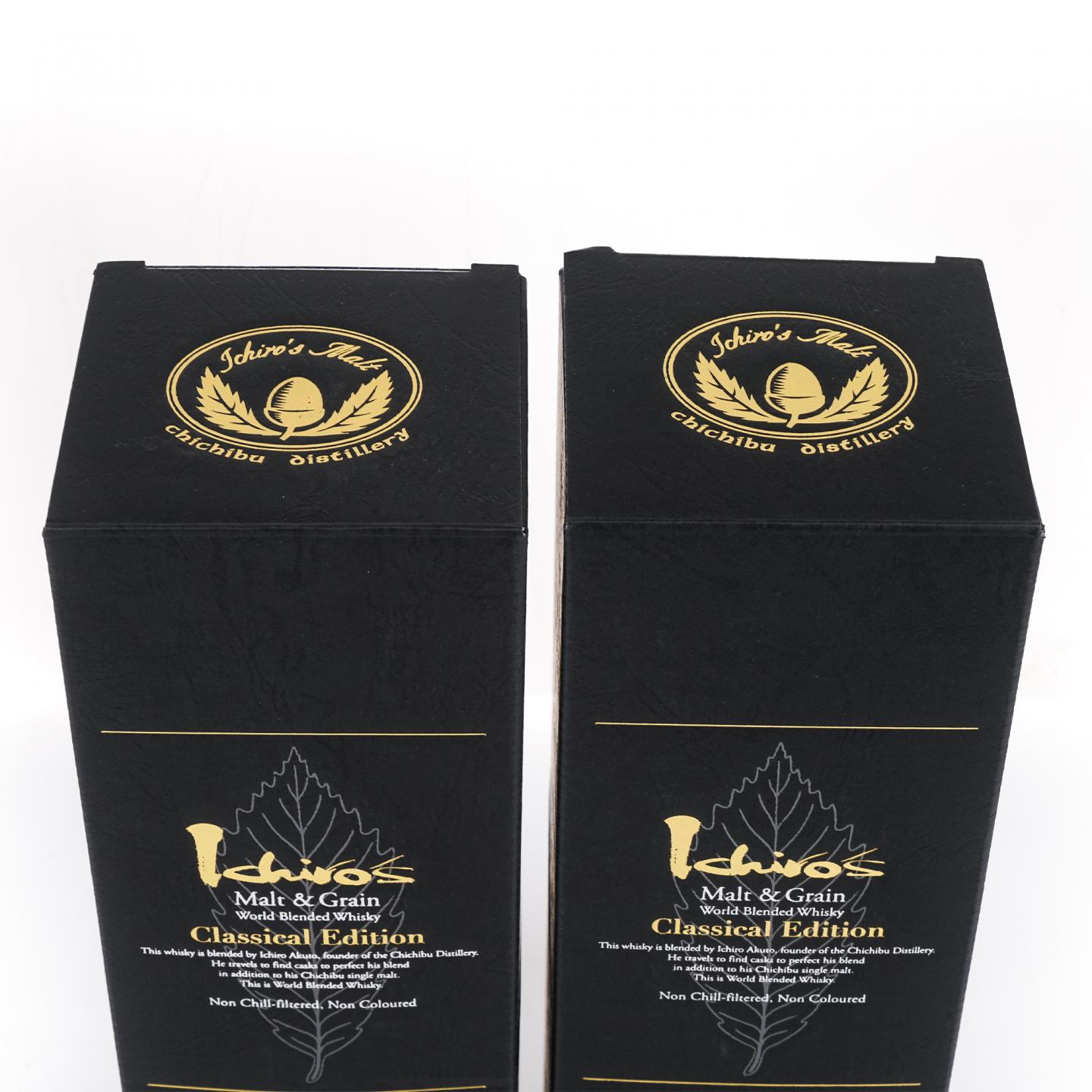 秩父 黑叶 Ichiro’s Malt & Grain Classical Edition 2支组