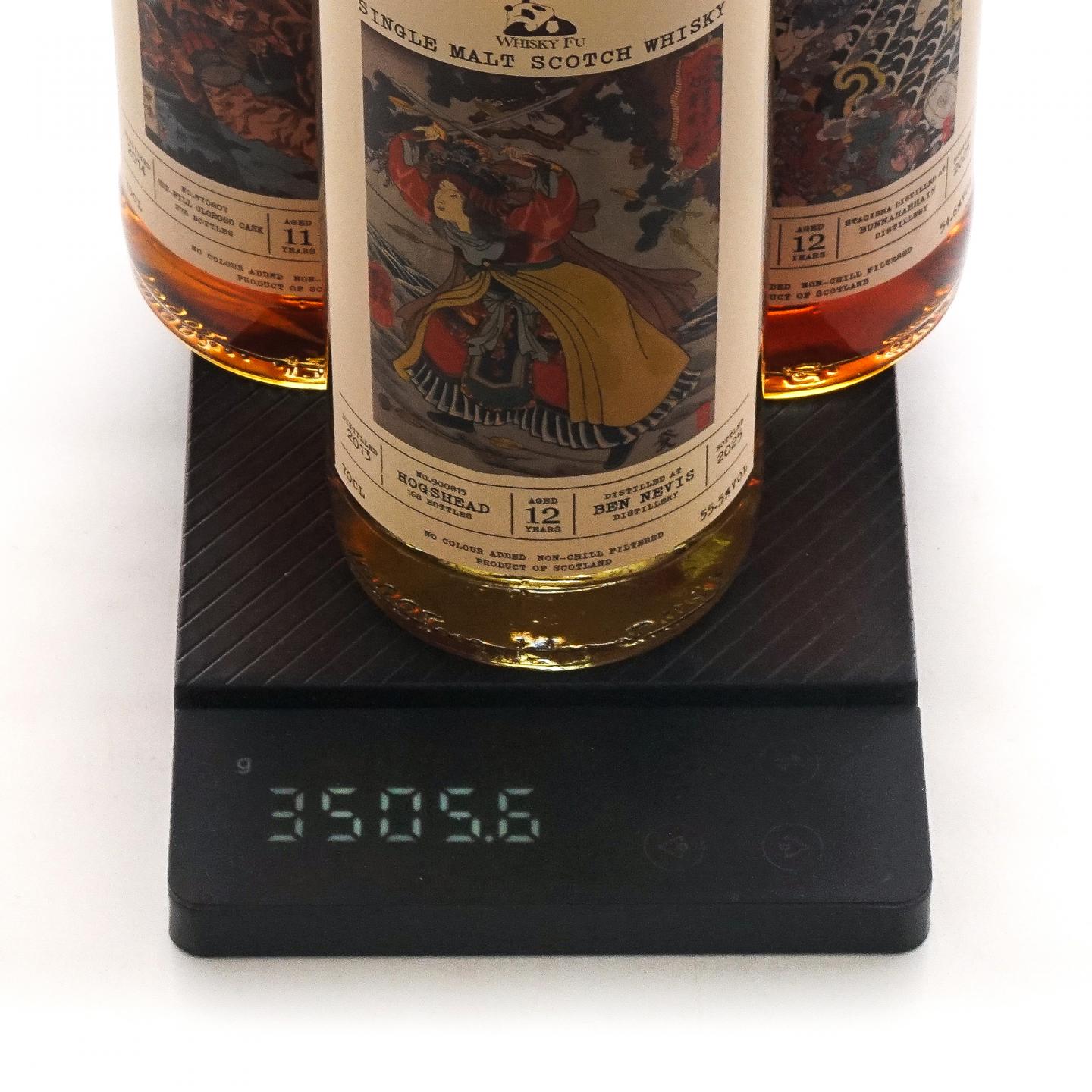 本尼维斯 12年/雅伯莱 11年/布纳哈本 12年 通俗水浒传豪杰系列 3瓶组