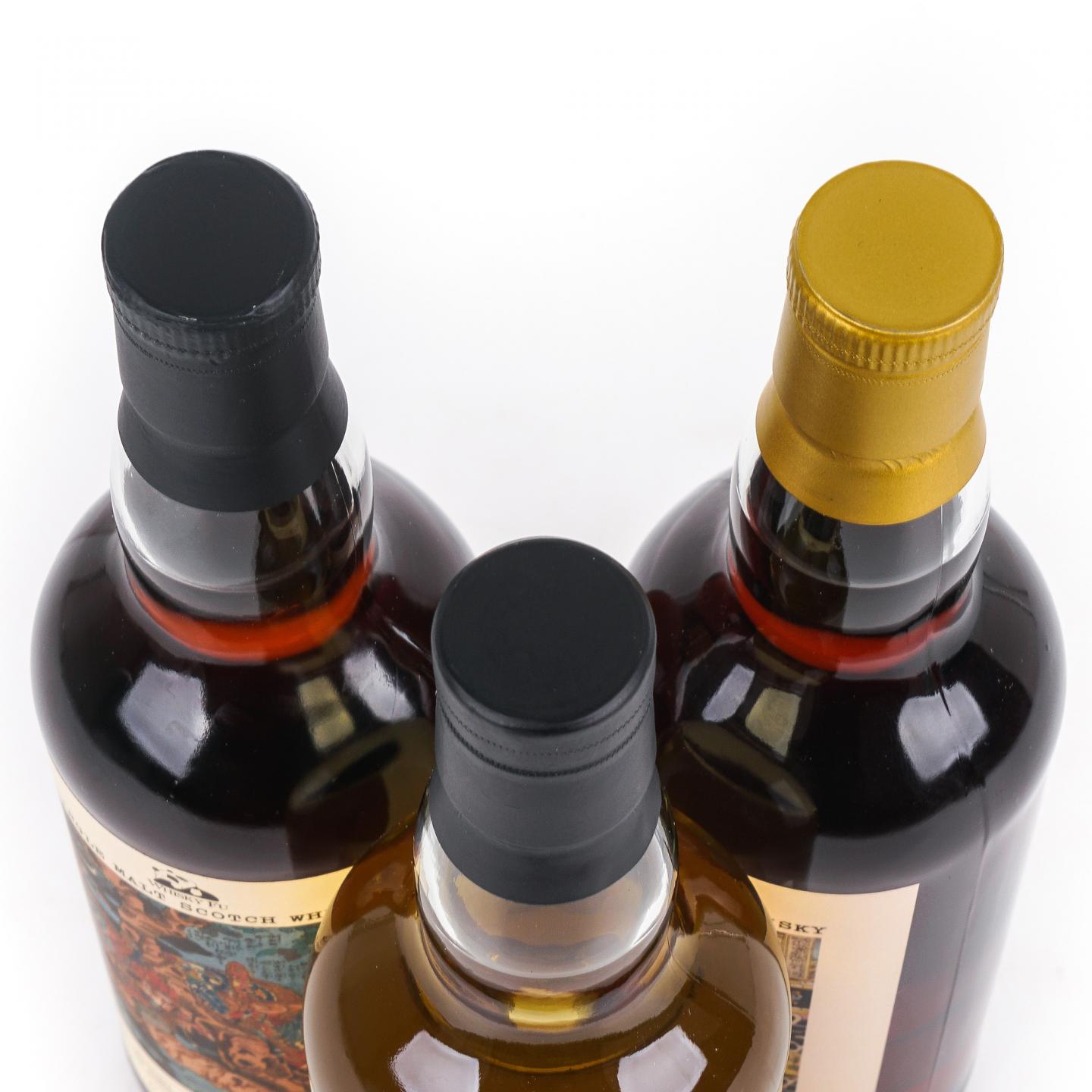 本尼维斯 12年/雅伯莱 11年/布纳哈本 12年 通俗水浒传豪杰系列 3瓶组*700ml