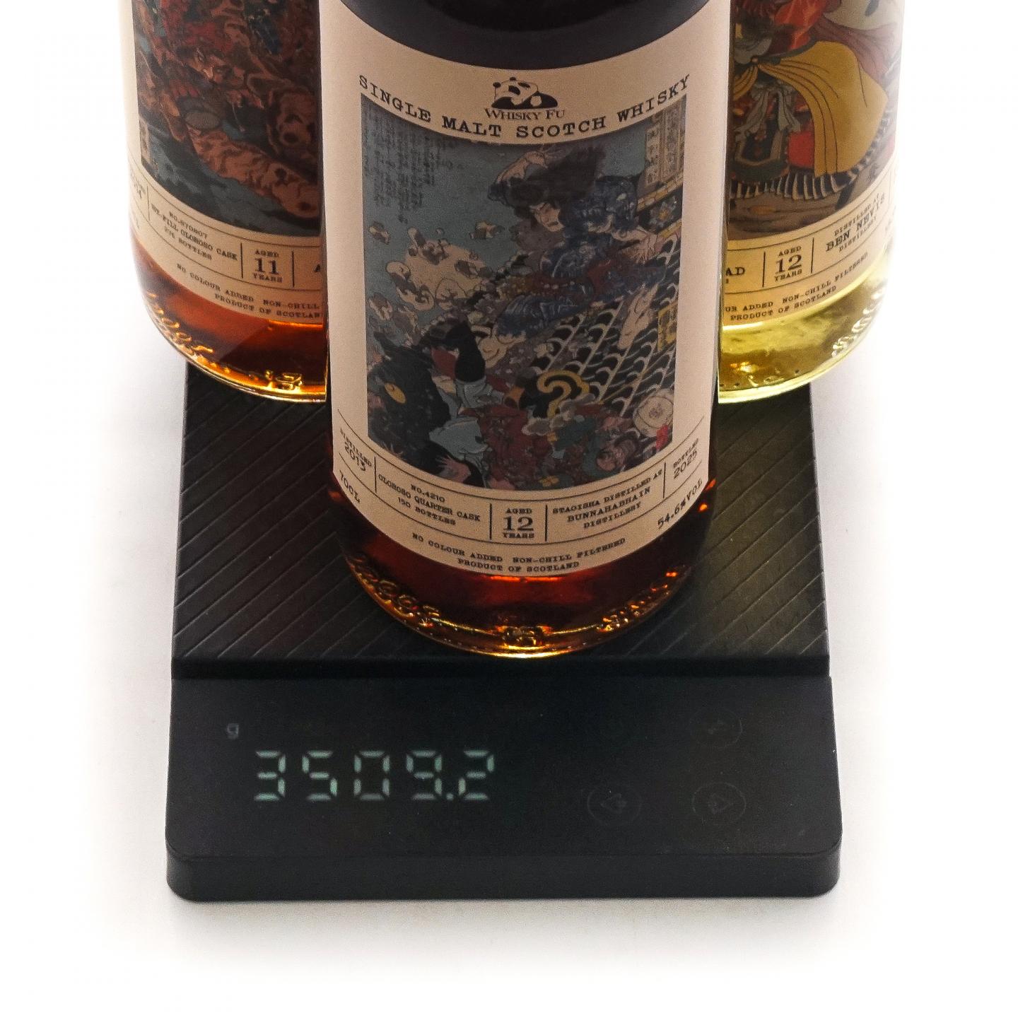 本尼维斯 12年/雅伯莱 11年/布纳哈本 12年 通俗水浒传豪杰系列 3瓶组*700ml