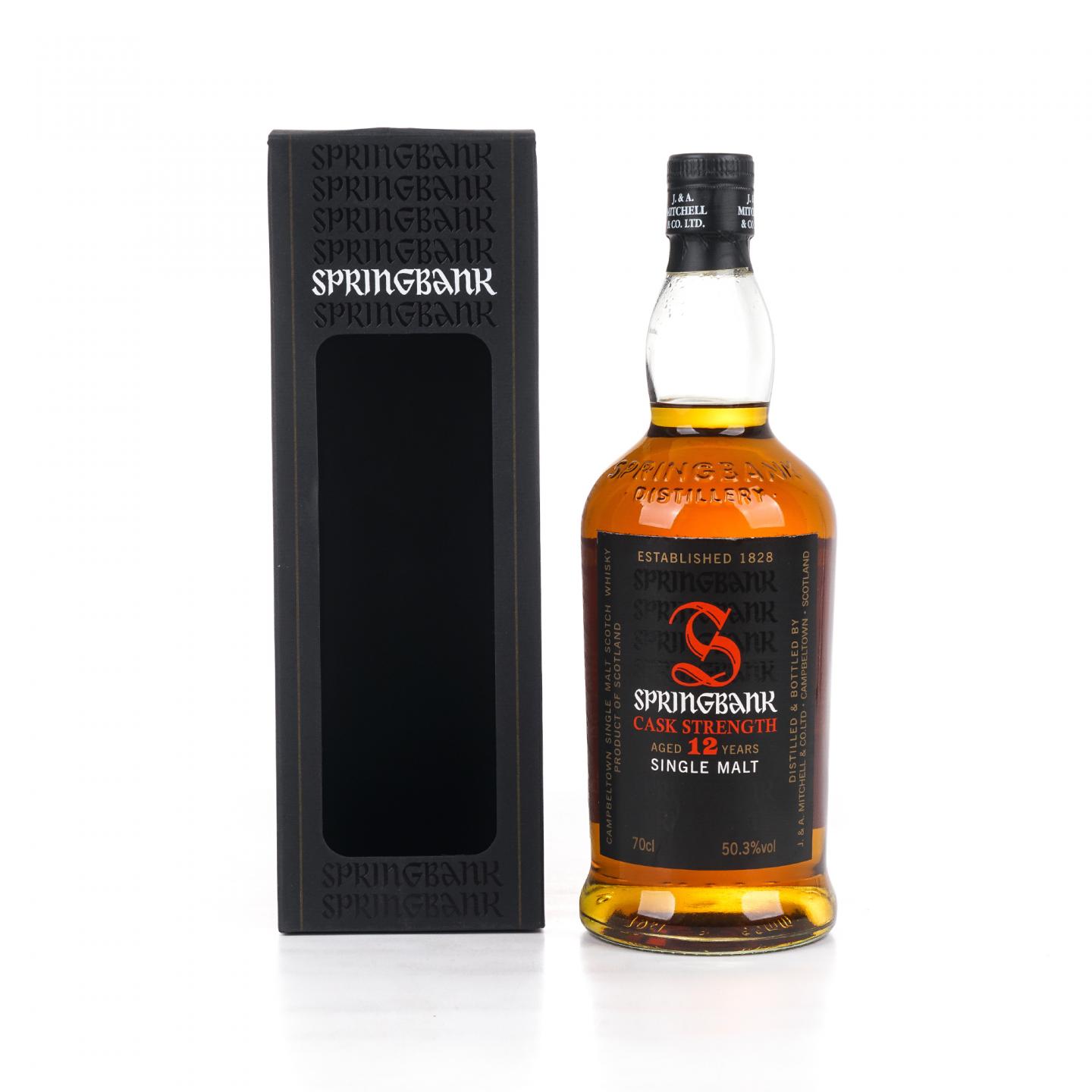 Springbank 云顶 12年 桶强 50.3% 2013MMA銀牌