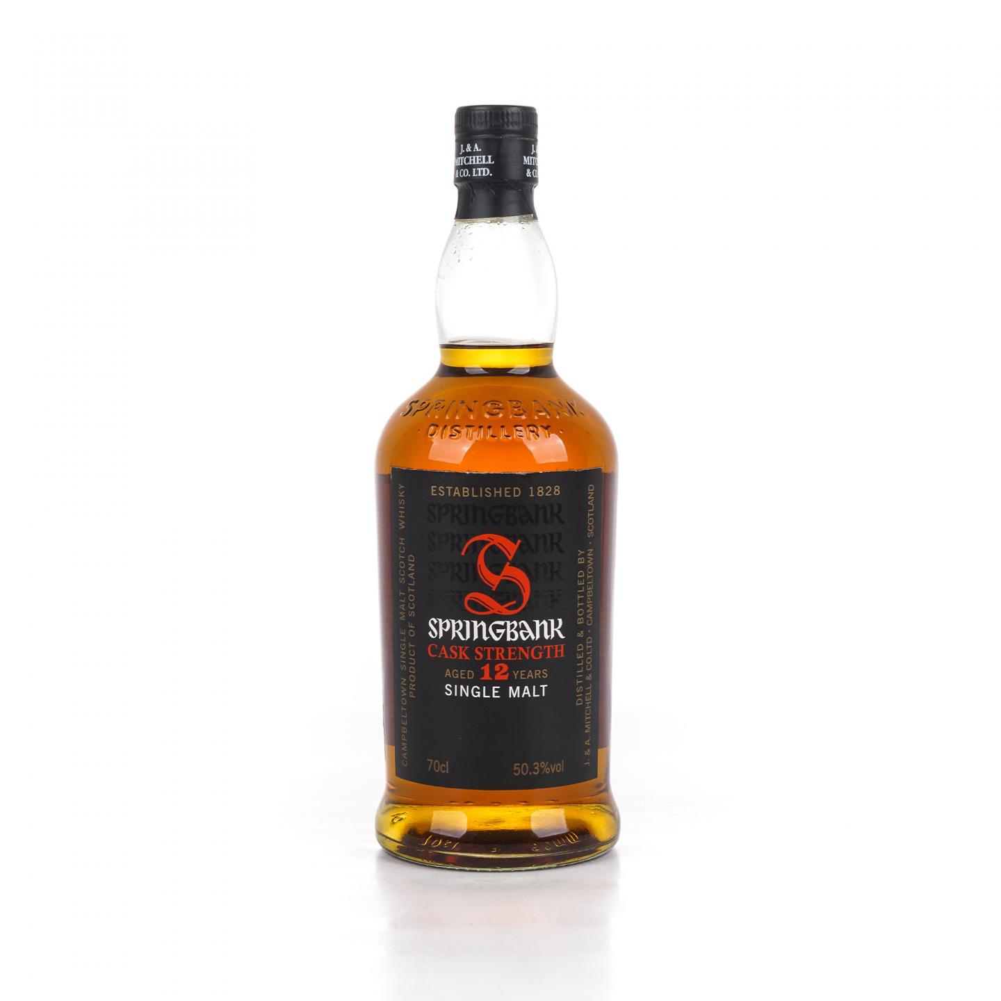 Springbank 云顶 12年 桶强 50.3% 2013MMA銀牌
