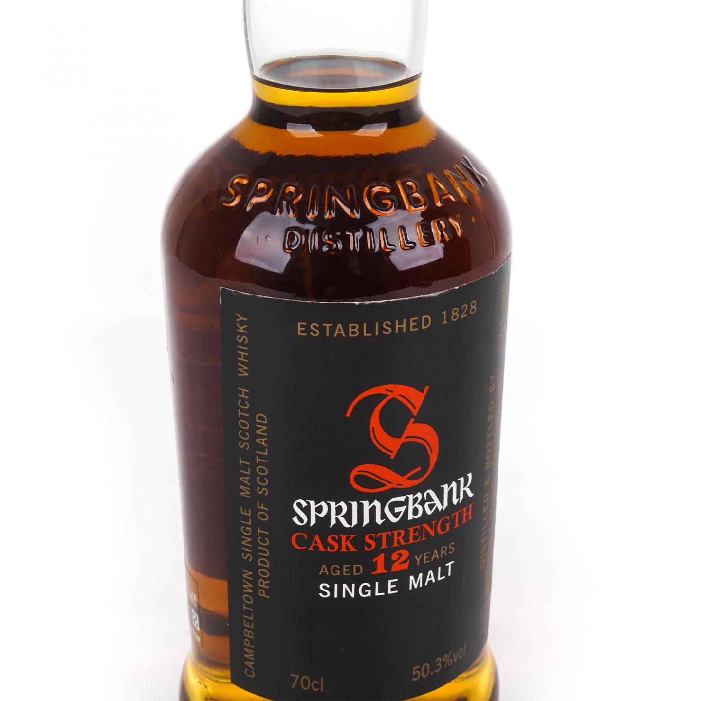Springbank 云顶 12年 桶强 50.3% 2013MMA銀牌