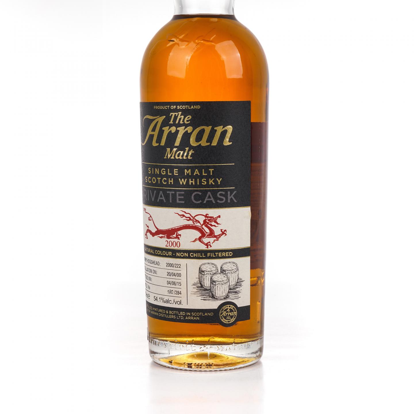 Arran 艾伦 2000-2015 私人桶 雪莉桶#2000/222