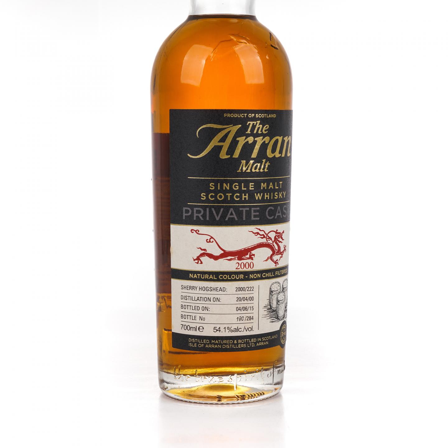 Arran 艾伦 2000-2015 私人桶 雪莉桶#2000/222