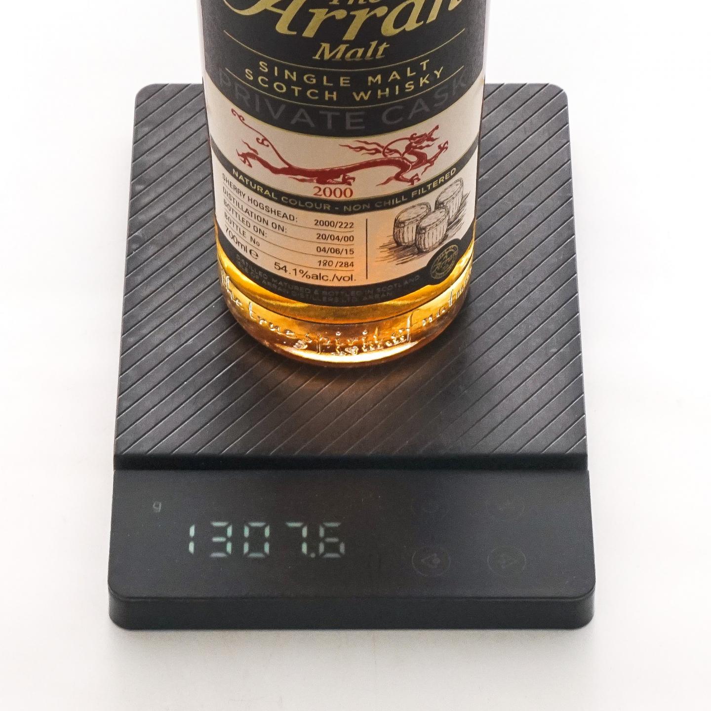 Arran 艾伦 2000-2015 私人桶 雪莉桶#2000/222