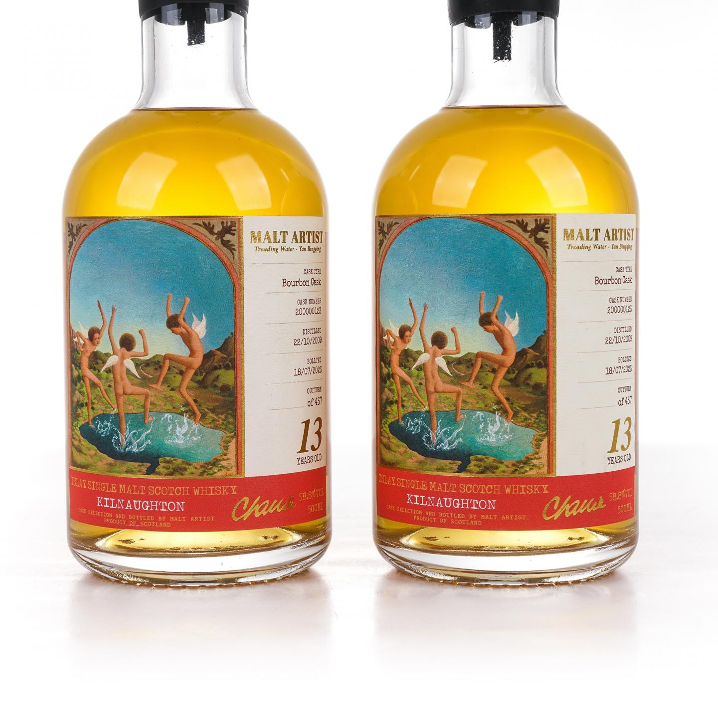 Kilnaughton（阿贝）13年 2009-2023 波本桶 500ml*2支组