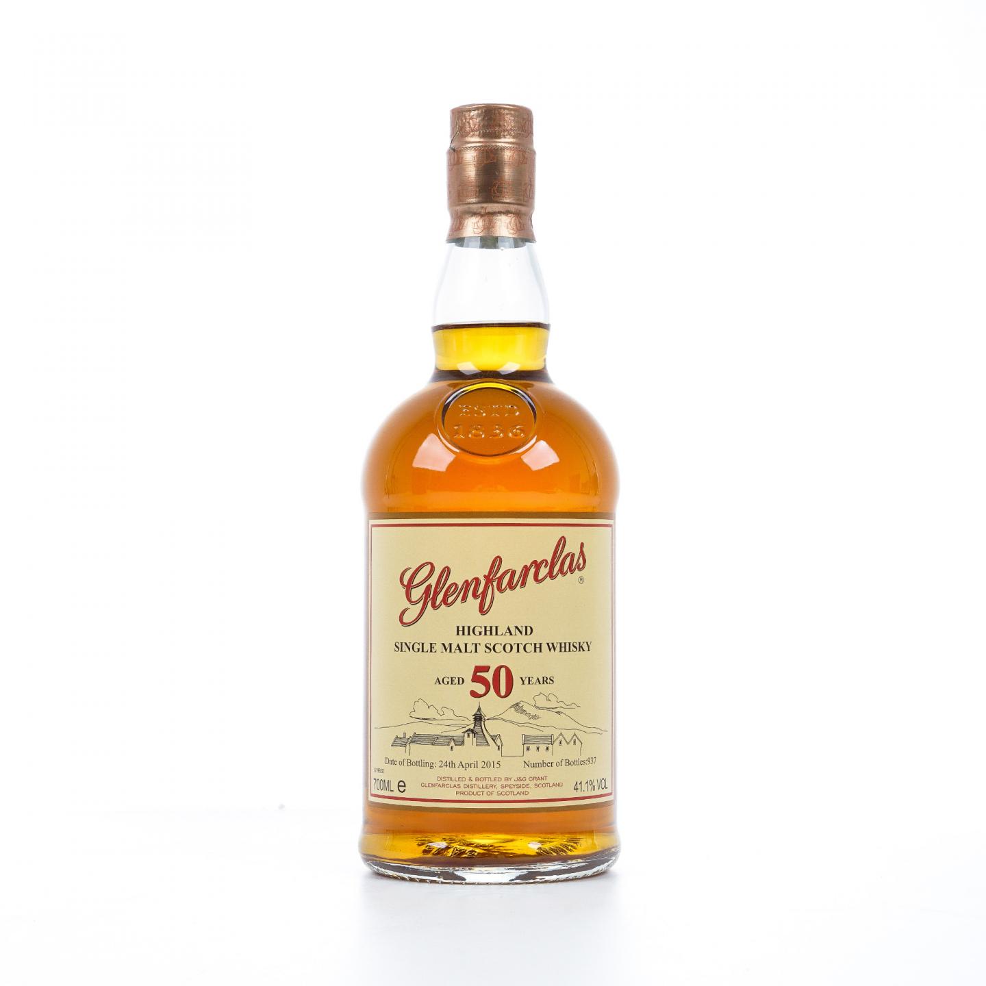 Glenfarclas 格兰花格 50年 2015 礼盒