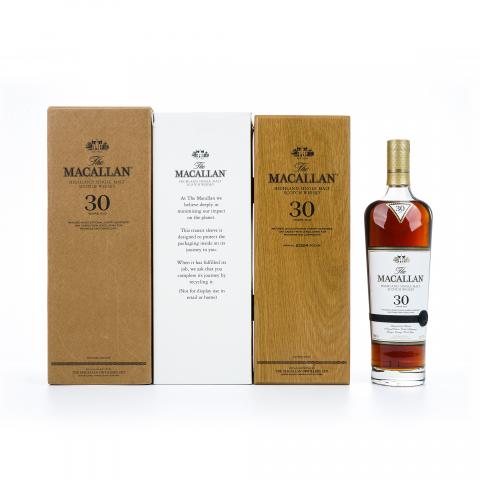 【附X光图】Macallan 麦卡伦 30年 2024 雪莉桶 黑腰带