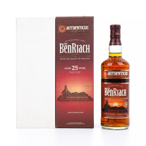 BenRiach 本利亚克 25年 Authenticus泥煤风味