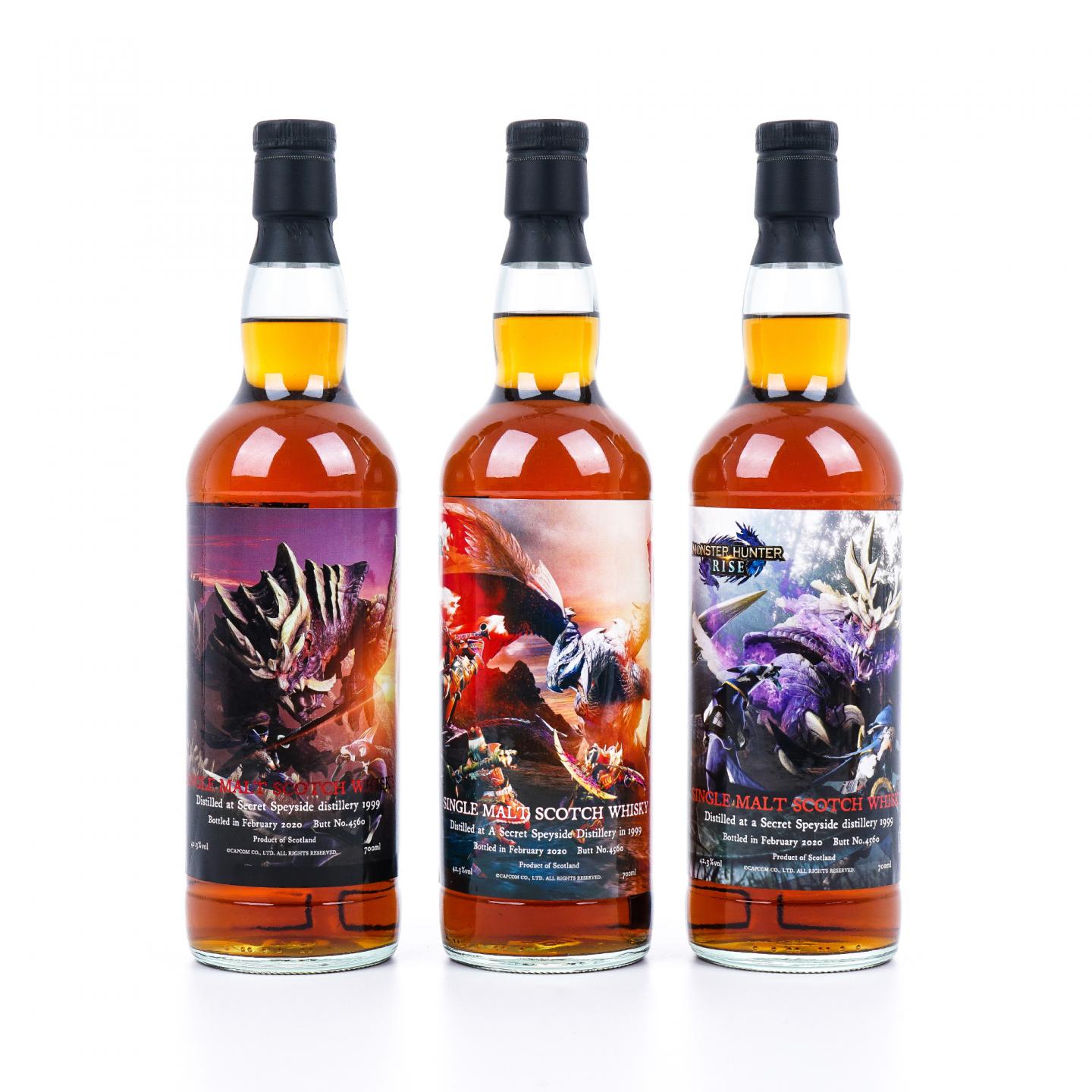 秘密斯佩塞 1999-2020 怪物猎人 3支组