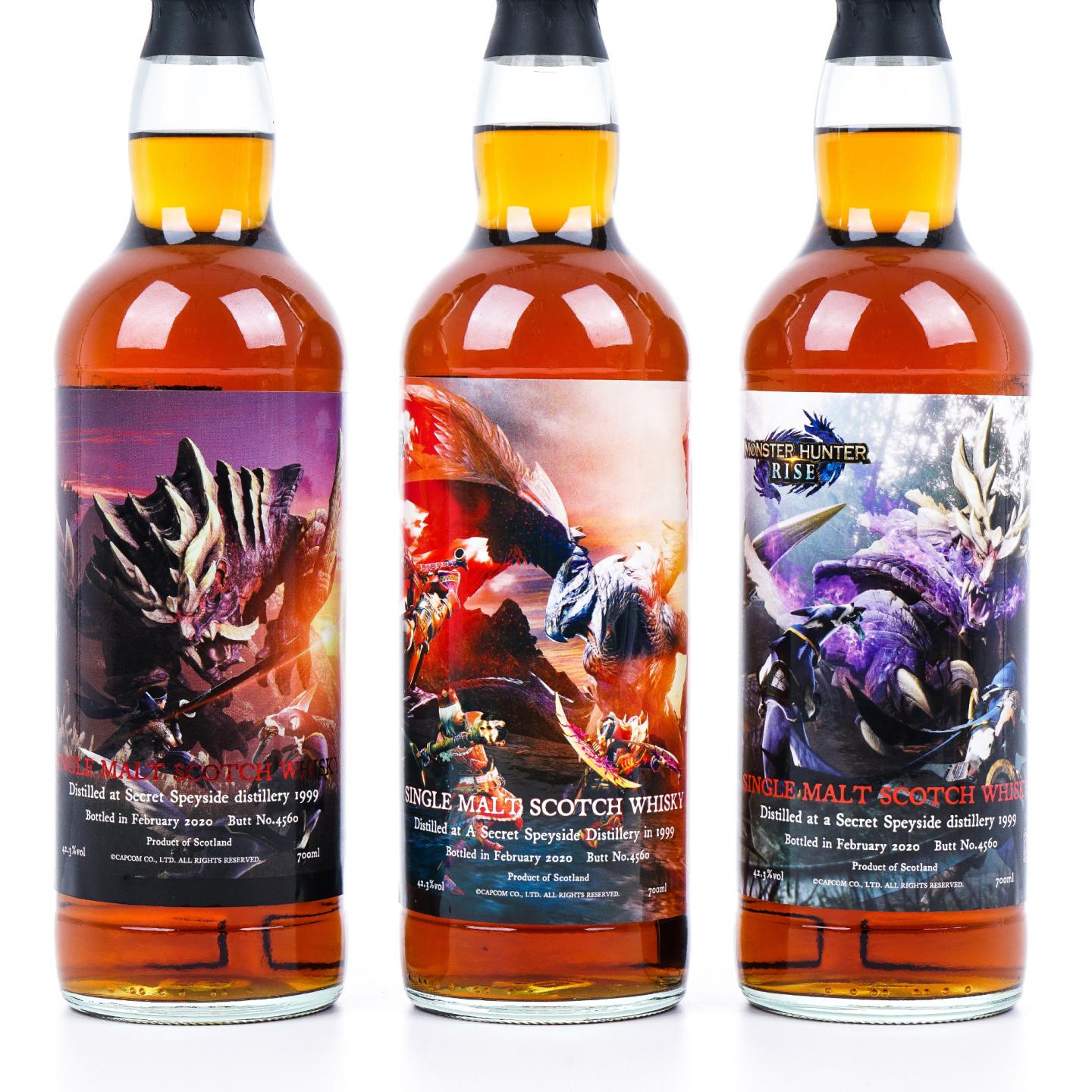 秘密斯佩塞 1999-2020 怪物猎人 3支组