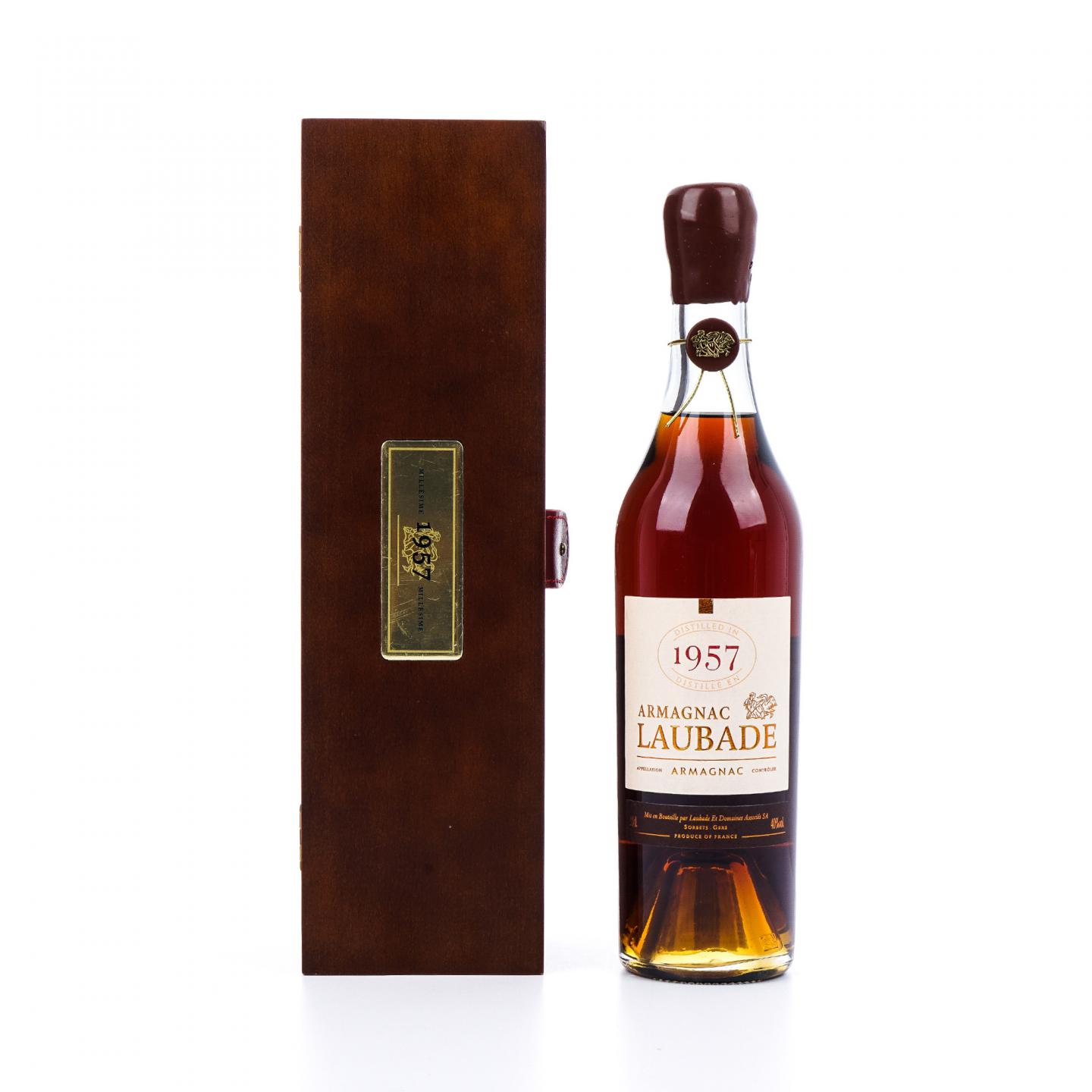 Armagnac Laubade 1957 雅文邑 500ml