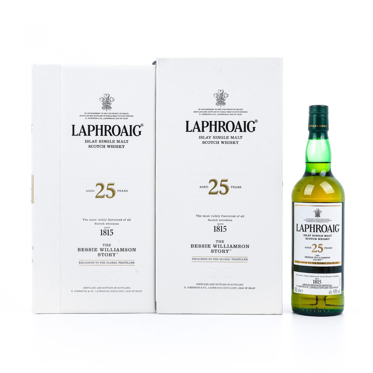 Laphroaig 拉弗格 25年 2022 The Bessie Williamson Story 礼盒