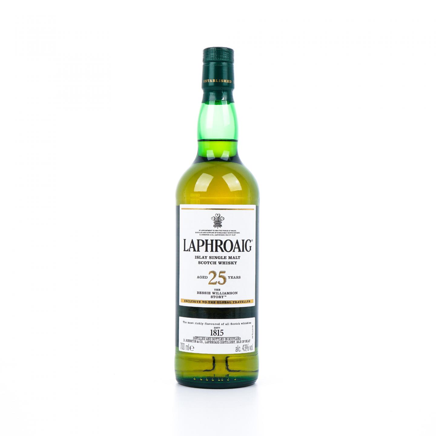 Laphroaig 拉弗格 25年 2022 The Bessie Williamson Story 礼盒