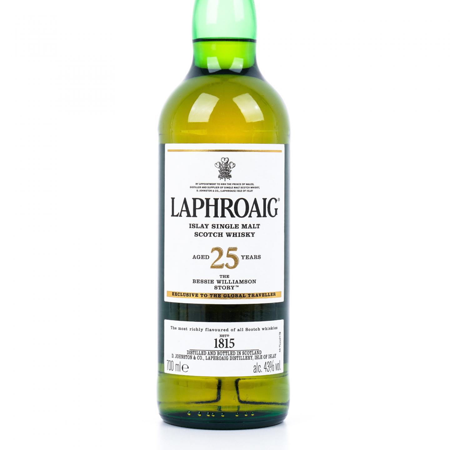 Laphroaig 拉弗格 25年 The Bessie Williamson Story 2022版