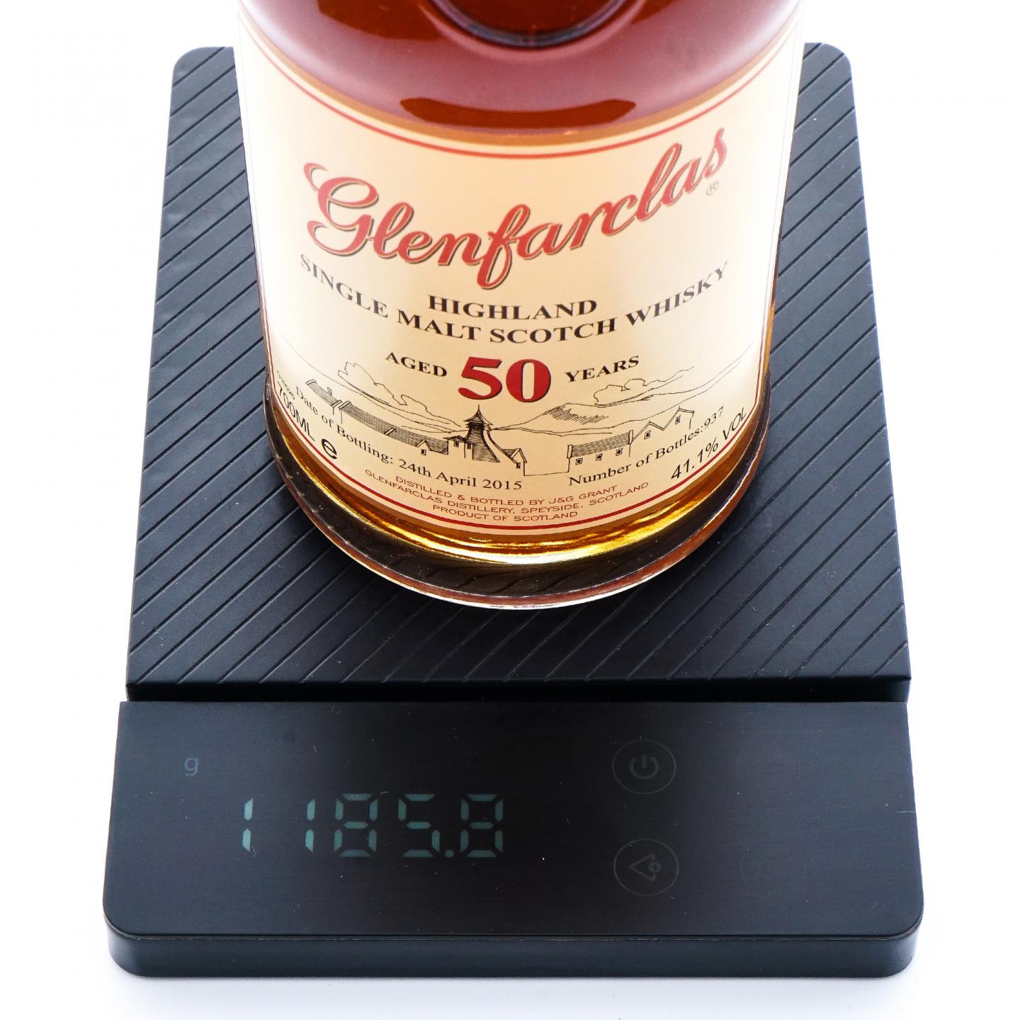 Glenfarclas 格兰花格 50年 2015年装瓶