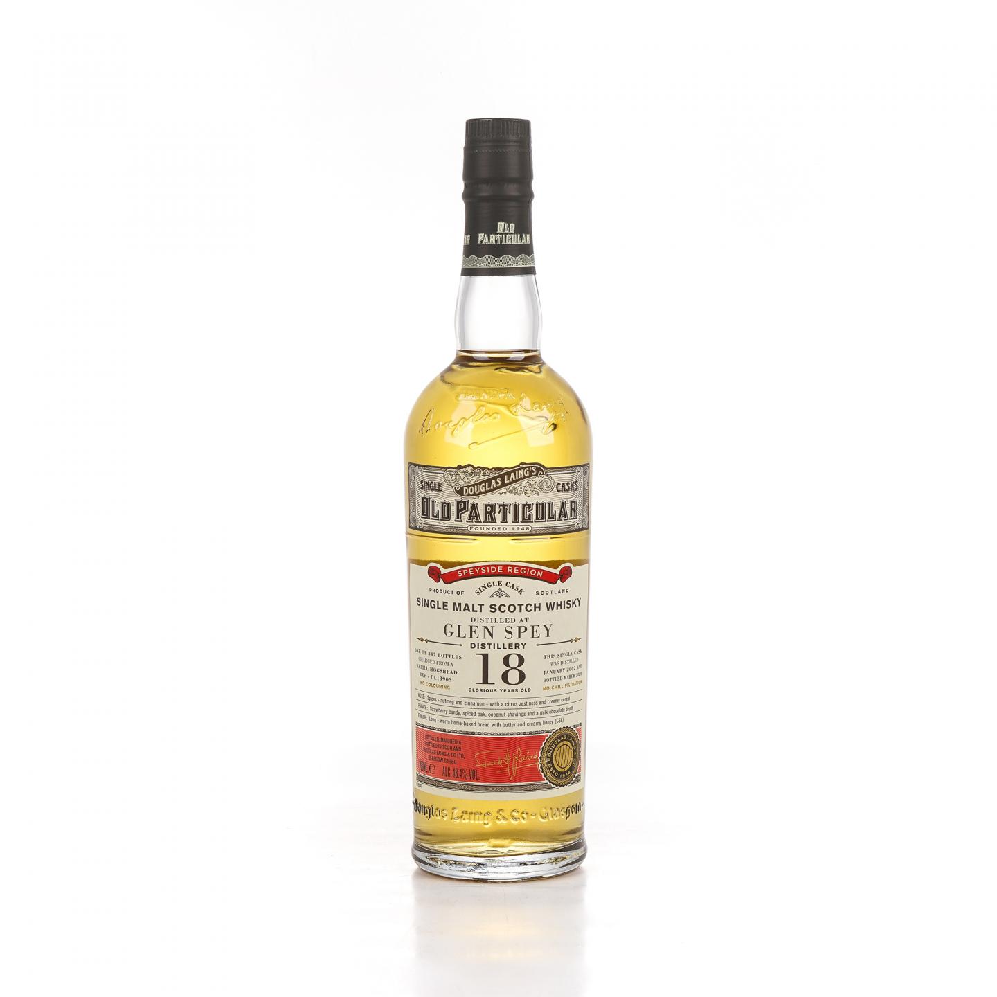 Glen Spey 格兰斯贝 18年 2002-2020 DL Old Particular