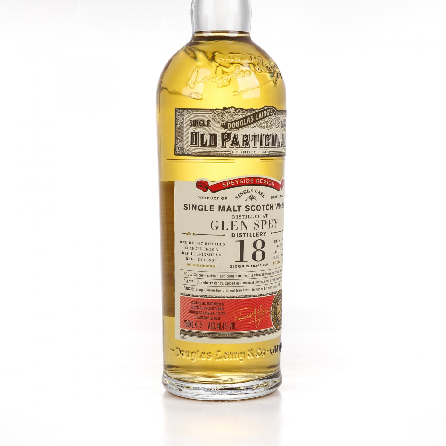 Glen Spey 格兰斯贝 18年 2002-2020 DL Old Particular