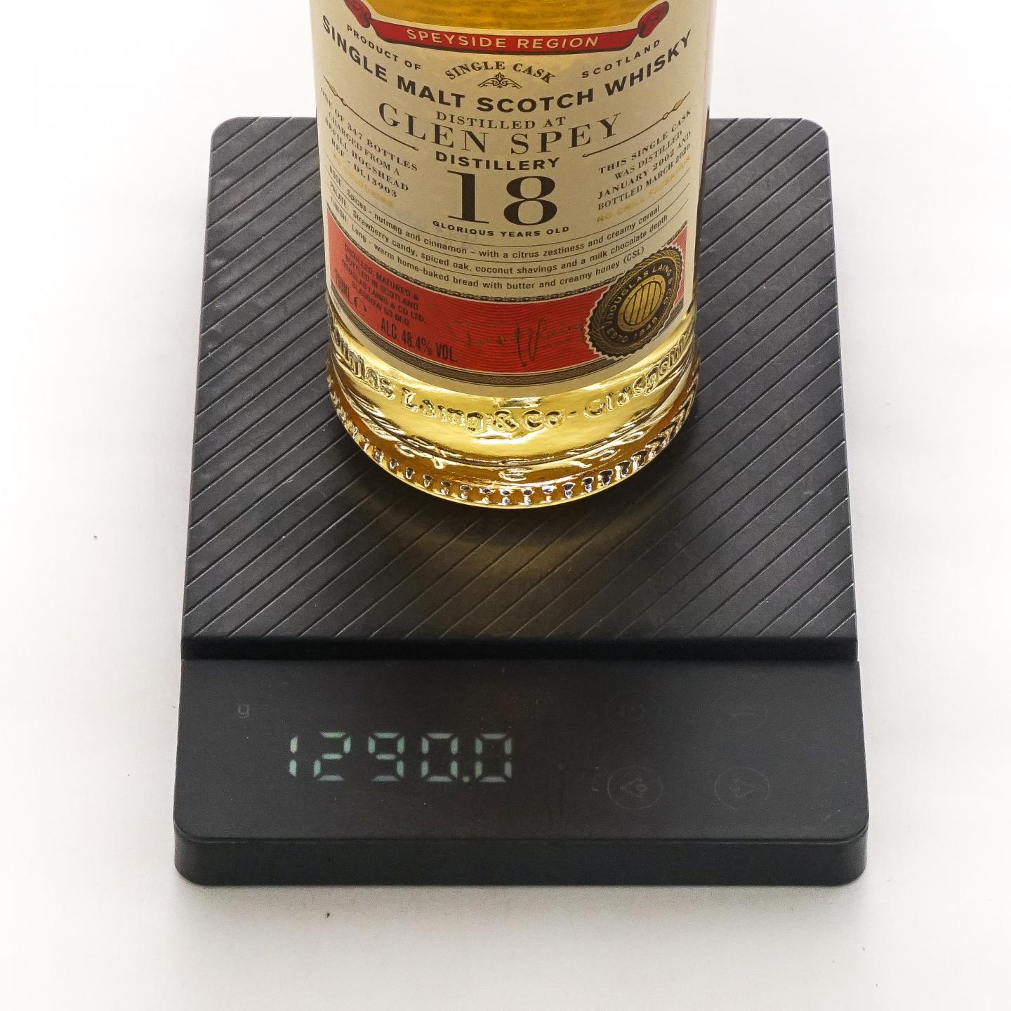 Glen Spey 格兰斯贝 18年 2002-2020 DL Old Particular