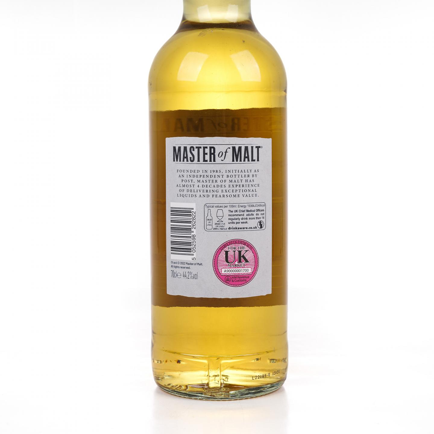 Benriach 本利亚克 26年 1996-2022 Master of Malt 700ml