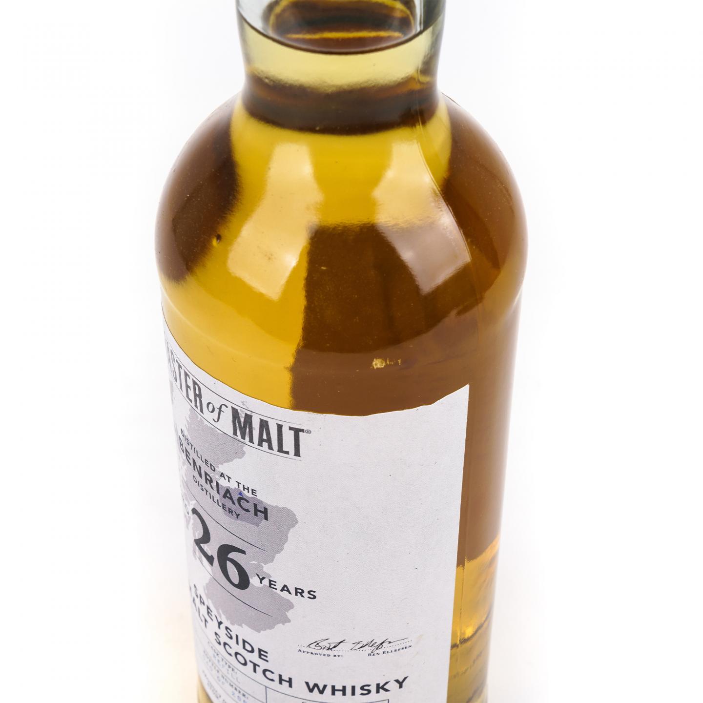 Benriach 本利亚克 26年 1996-2022 Master of Malt 700ml