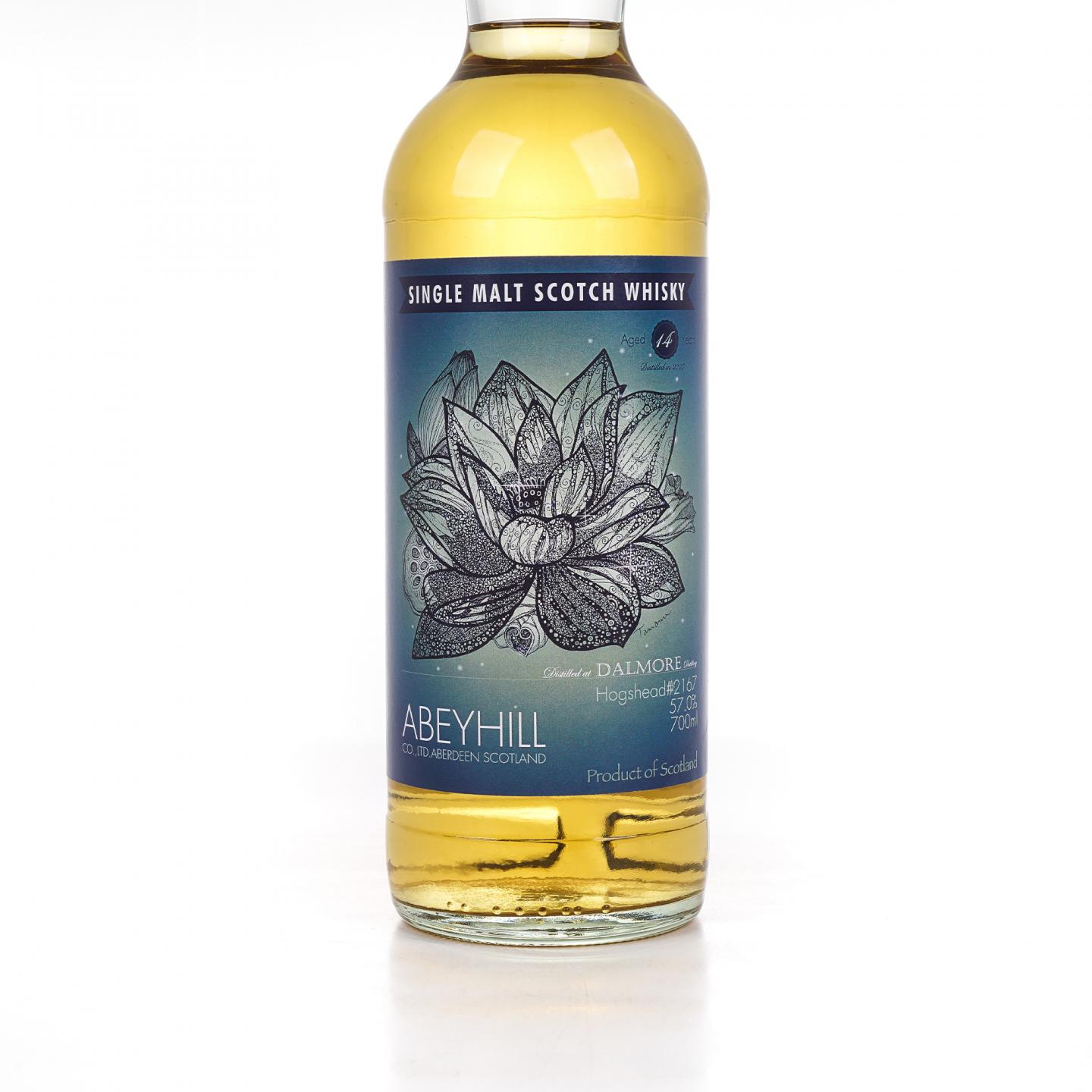 Dalmore 达尔摩 14年 2007 Abeyhill 桶号#2167