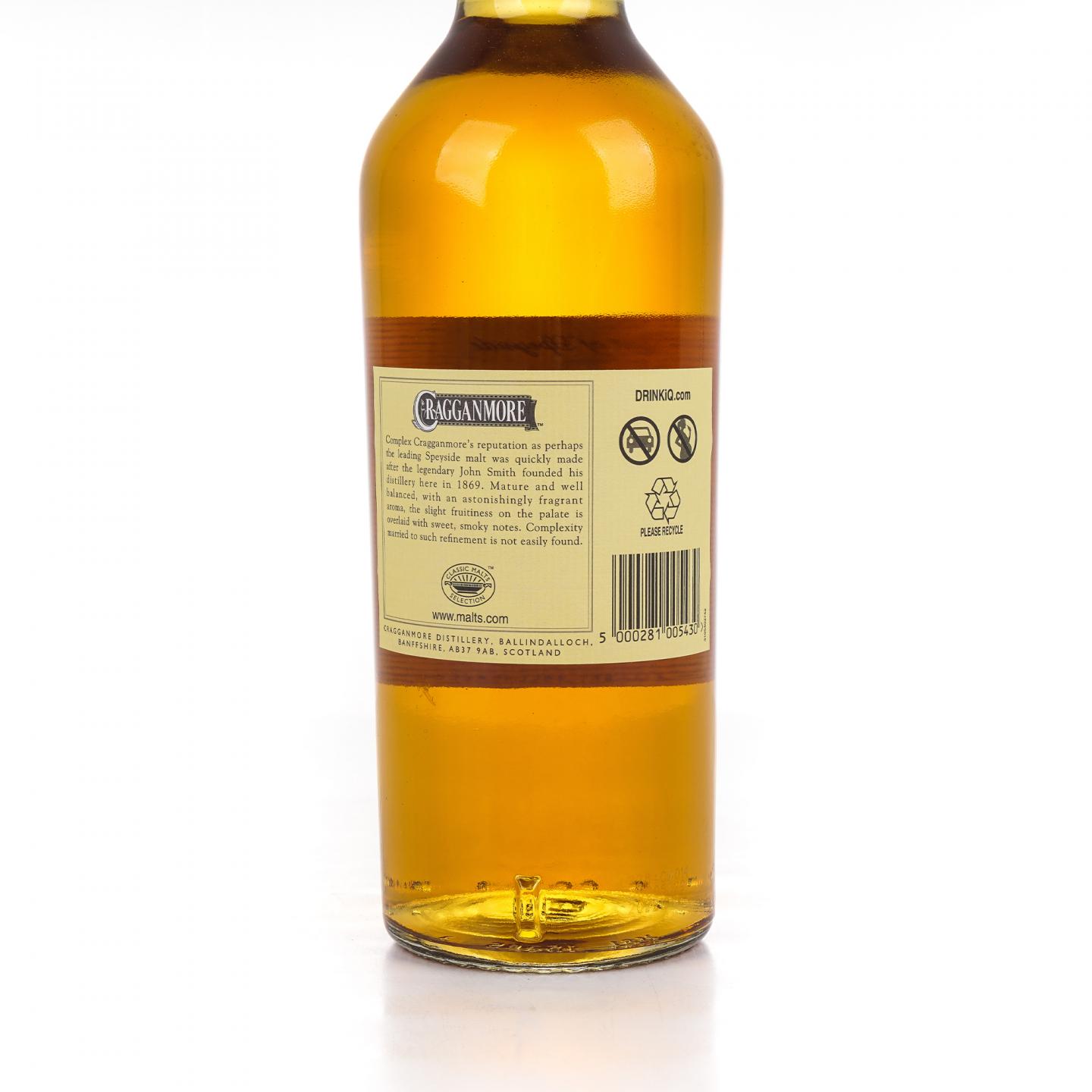 Cragganmore 克莱根摩 12年 700ml