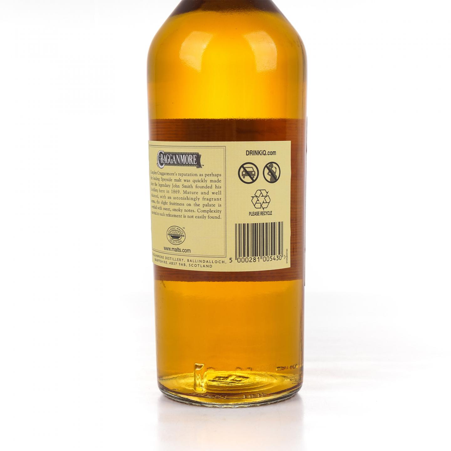 Cragganmore 克莱根摩 12年 700ml