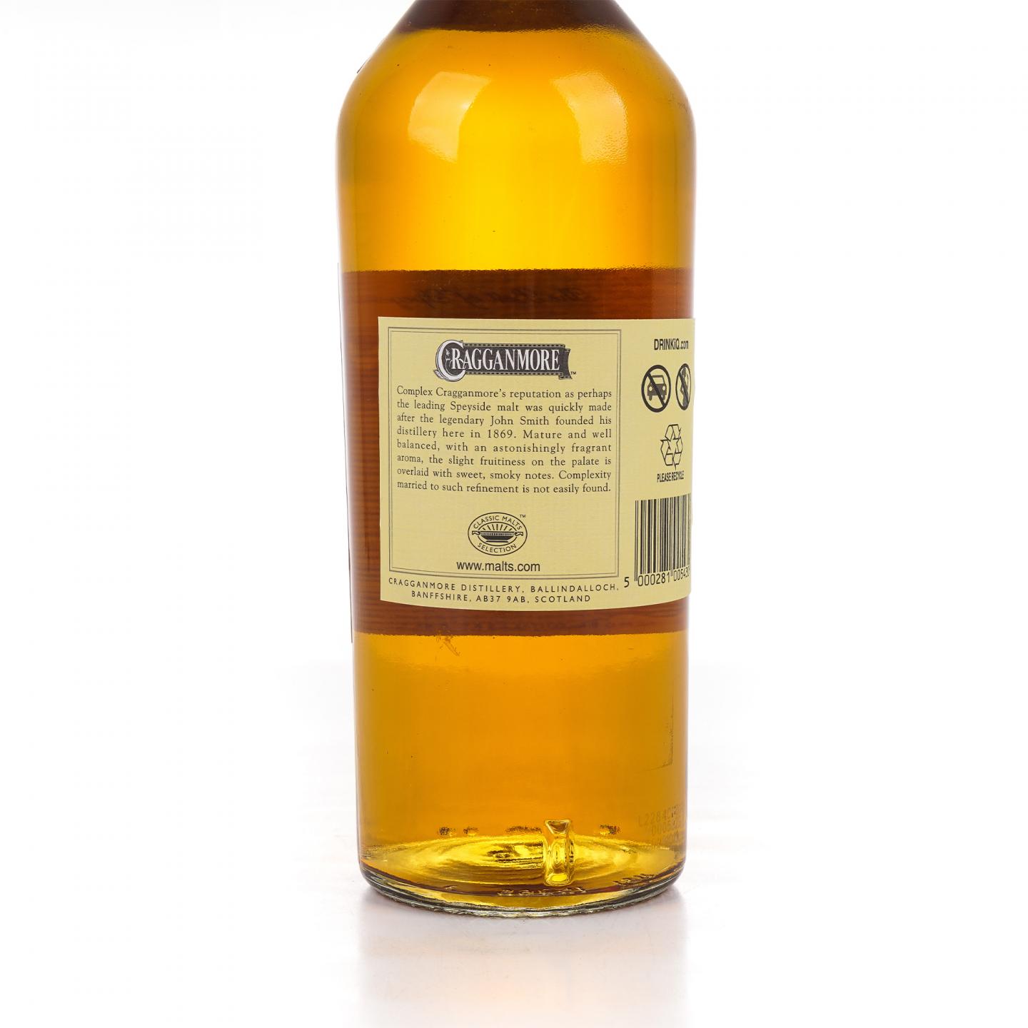 Cragganmore 克莱根摩 12年 700ml